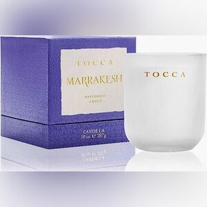 Tocca - Marrakesh Patchouli Amber Candela | 10oz/ 287g - BNIB | Hand-Poured